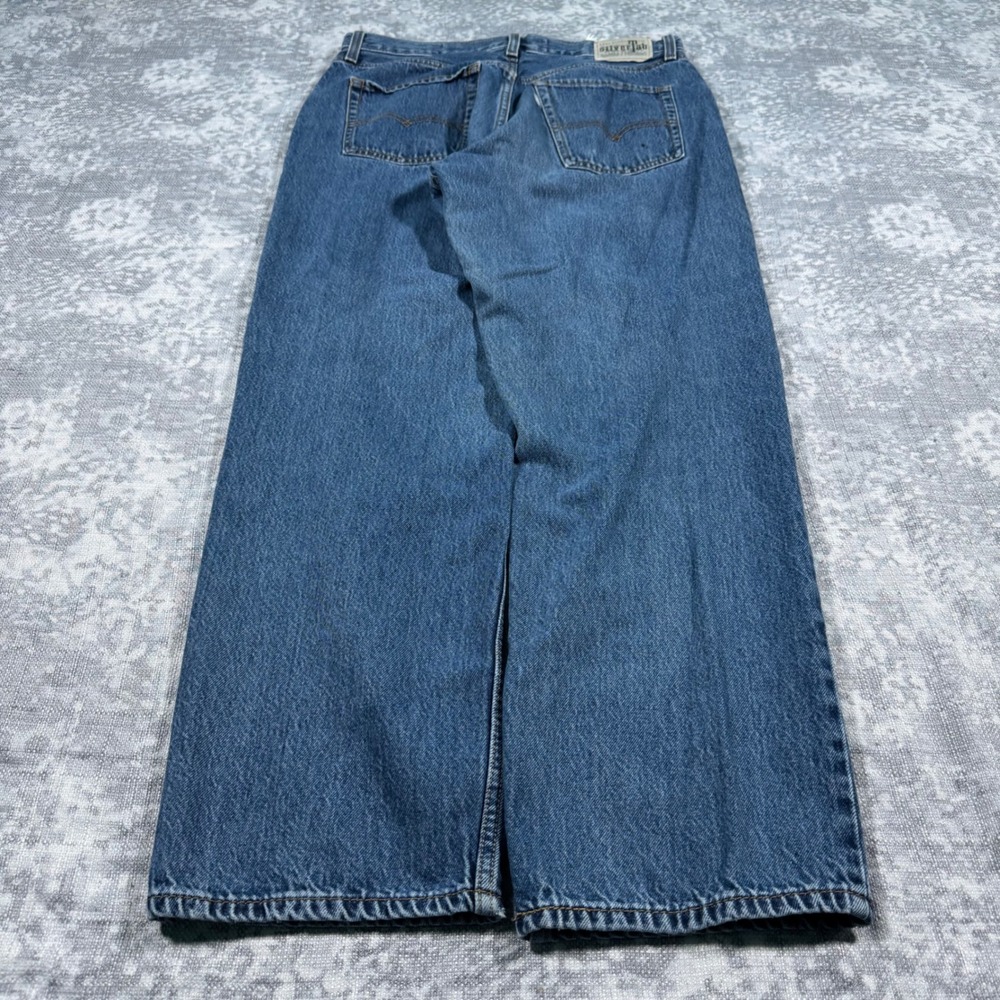 Levi's SilverTab Baggy Jeans Mens W30 L31 Blue Wide Leg Skater Y2K Grunge